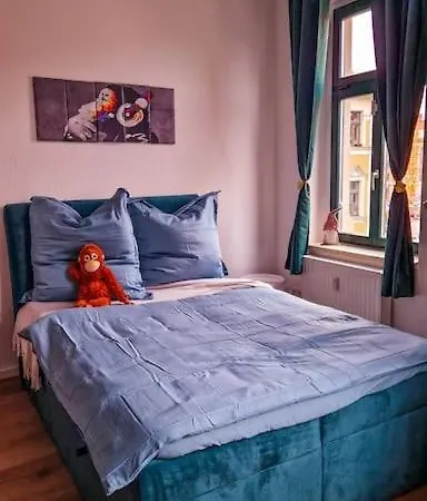 Monkey Magic Mansion 2 Bedroom Next To Tram And Apartment Leipzig